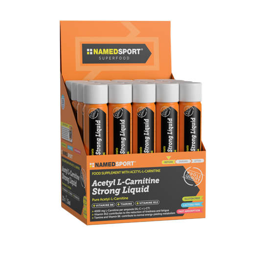 Picture of NAMEDSPORT> Acetyl L-Carnitine Strong Liquid (20 pack)