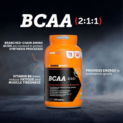 Picture of NAMEDSPORT> BCAA 2:1:1 - 300CPR