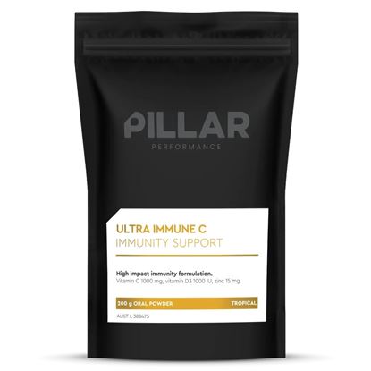Picture of PILLAR Performance: ULTRA IMMUNE C - Tropical (200g Powder / 40 serves) Pouch