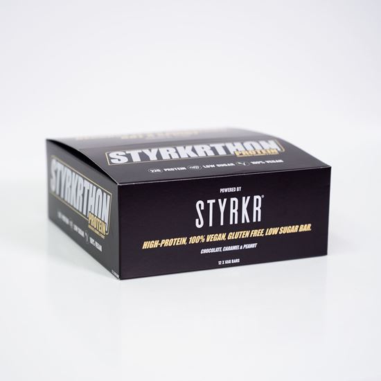 Picture of STYRKR STYRKRTHON Vegan Protein Bar (12 x 65g): OUT OF STOCK