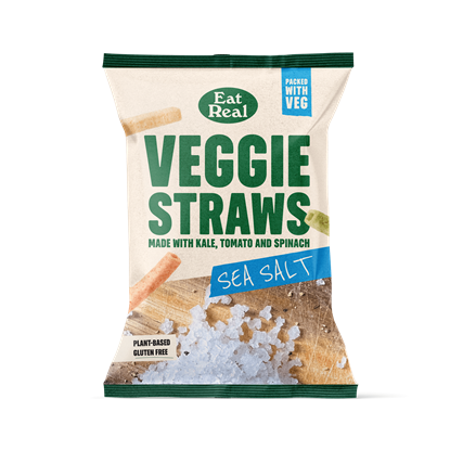 Picture of Eat Real: Veggie Straws NEW BOX SIZE (18 X 45g)
