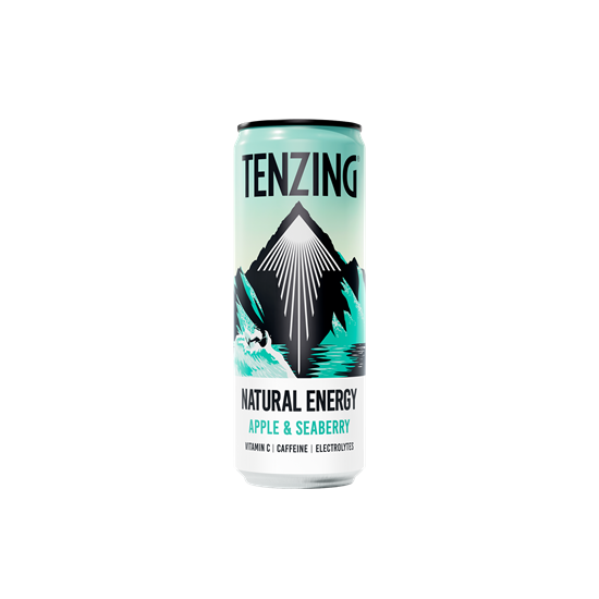 Picture of NEW: Tenzing Apple & Seaberry 330ml Can + BCAAs (12 Pack)