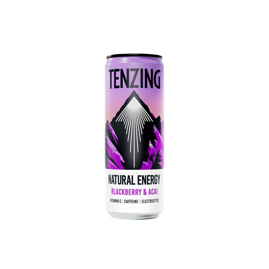 Picture of Tenzing Blackberry & Acai 330ml Can + BCAAs (12 Pack)