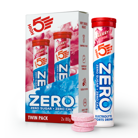 Picture of  High 5 Zero Electrolyte Drink TWIN PACK (2 X 20 Tablet Tube) 