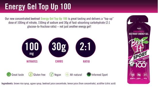 Picture of NEW: Beet It Sport Energy Gel Top Up 100 (12 x 43g)