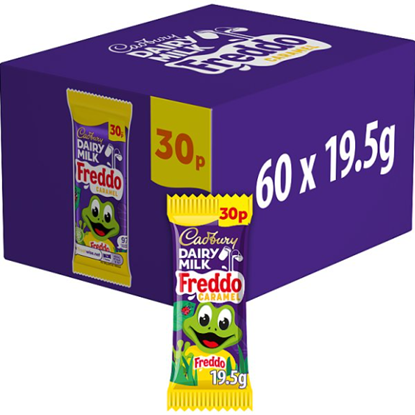 Picture of Cadbury Freddo Caramel Bars (60 Bars x 18g) 30p Price Marked