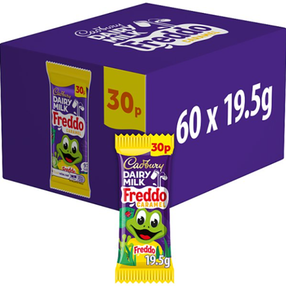 Picture of Cadbury Freddo Caramel Bars (60 Bars x 18g) 35p Price Marked