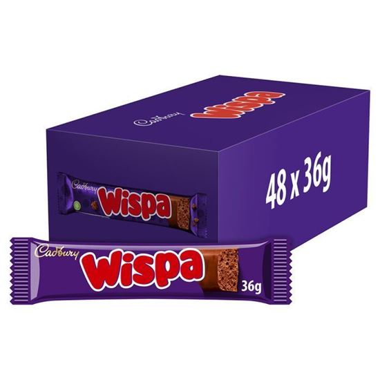 Picture of Cadbury Wispa Chocolate Bar (48 x 36g)