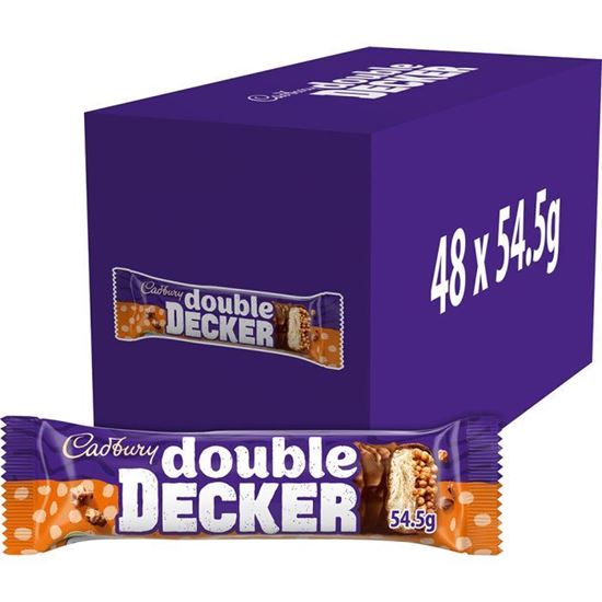 Picture of Cadbury Double Decker Chocolate Bar (48 x 54.5g)