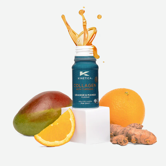 Picture of Kinetica Sports Collagen with Turmeric Shot - 12 x 60ml