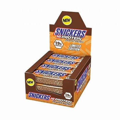 Picture of Snickers Peanut Butter - Hi Protein Bars (12 Bars)