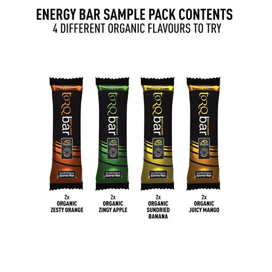 Picture of Torq Organic Bars - 8 Bar Sample Pack (2 of each flavour)