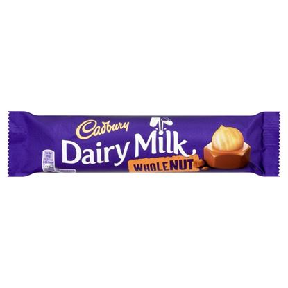 Picture of Cadbury Dairy Milk Whole Nut Chocolate Bar (48 x 45g)