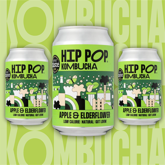 Picture of Hip Pop Kombucha (24 x 330ml)