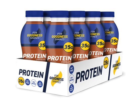 Picture of For Goodness Shakes RTD - High Protein Shake - 330ml x 8 bottles (35g Protein)