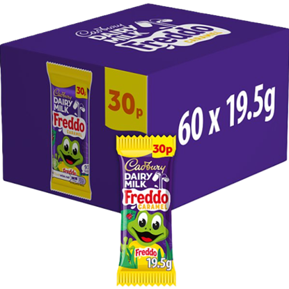 Picture of Cadbury Freddo Caramel Bars (60 Bars x 18g) 35p Price Marked