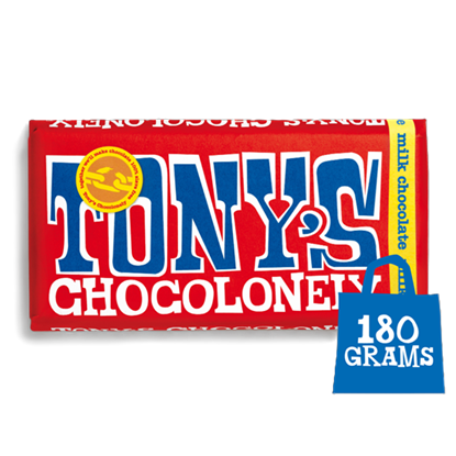 Picture of Tony's Chocolonely Large Bar (15 x 180g Bars)