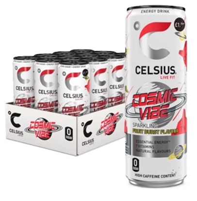 Picture of Celsius Cosmic Vibe Energy Drink 335ml (12 x 335ml)