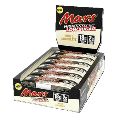 Picture of Mars Hi Protein White Chocolate LOW SUGAR (12 Bars)