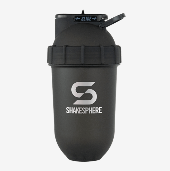 Picture of ShakeSphere Tumbler Black Frosted with White Logo 700mls
