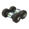 Picture of Mad Fitness: Black Neoprene 5 KG Dumbbells (Pair) (FDBELLBLK5)