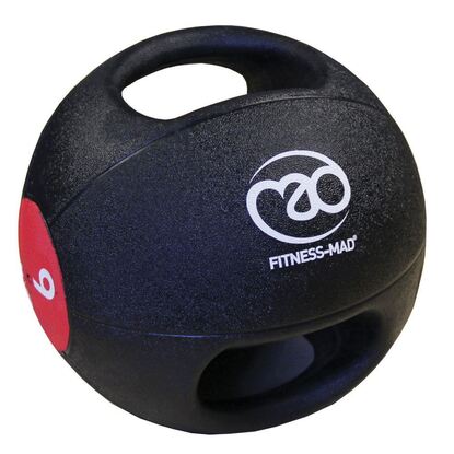 Picture of Mad Fitness: 9Kg Double-Grip Medicine Ball (FMEDDG9)