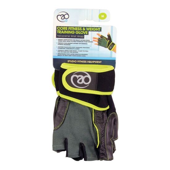 Picture of Mad Fitness: Core Fitness & Weight Training Gloves  (FGLOVECGRN)
