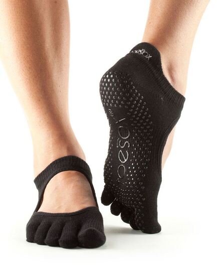 Picture of ToeSox: Full Toe Bellarina Grip Socks