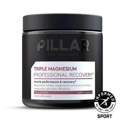 Picture of PILLAR Performance: TRIPLE MAGNESIUM (200g Powder / 50 serves) Glass Jar 