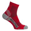 Picture of Absolute 360: Performance Running Socks: Quarter: Red / Grey