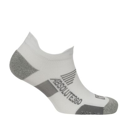 Picture of Absolute 360: Performance Running Socks: Low: White