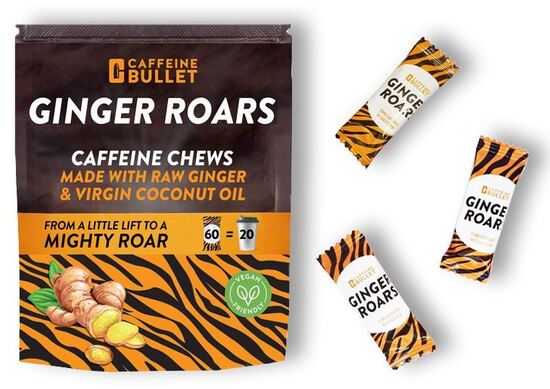 Picture of Caffeine Bullet: Ginger Roars (Bulk Bag of 60 chews)