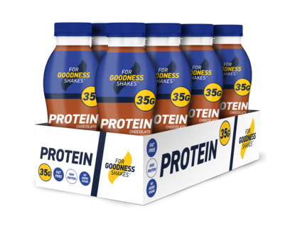 Picture of NEW: For Goodness Shakes RTD - High Protein Shake - 330ml x 8 bottles (35g Protein)