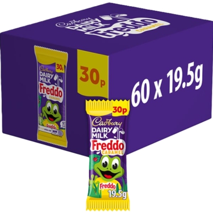 Picture of Cadbury Freddo Caramel Bars (60 Bars x 18g) 35p Price Marked