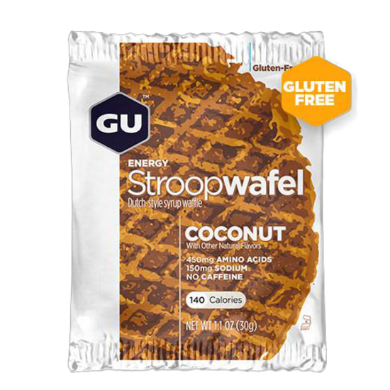 Picture of 50% OFF CLEARANCE: GU Waffles - Coconut Flavour (SHORT-DATED - BB: 07.11.25)