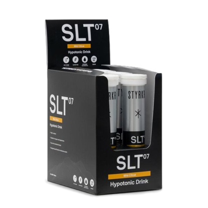 Picture of OUT OF STOCK UNTIL END OF JULY - STYRKR SLT07 Hydration Tablets Mild Citrus 1000MG (Box of 6)