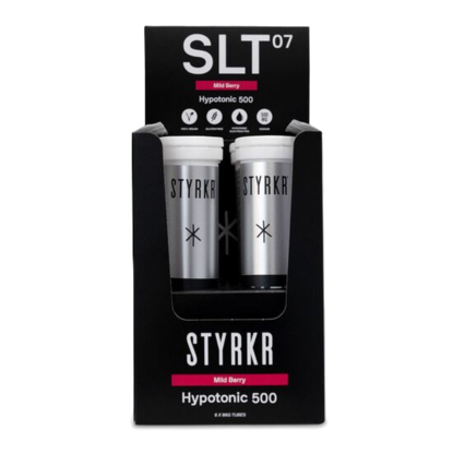 Picture of OUT OF STOCK UNTIL END OF JULY - STYRKR SLT07 Hydration Tablets Mild Berry 500MG (Box of 6)