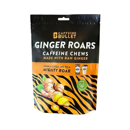 Picture of Caffeine Bullet: Ginger Roars (Bulk Bag of 60 chews)