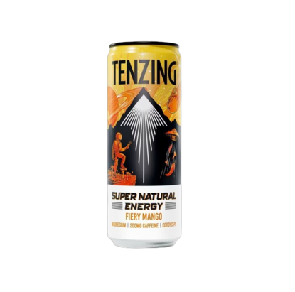 Picture of NEW: Tenzing Super Natural Fiery Mango 330ml Can (12 Pack)