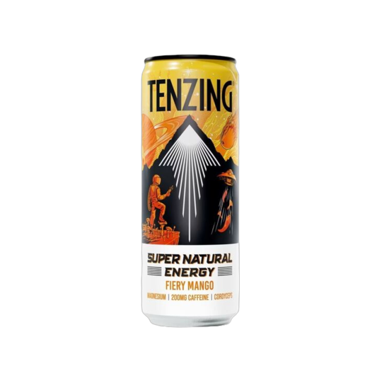 Picture of NEW: Tenzing Super Natural Fiery Mango 330ml Can (12 Pack)