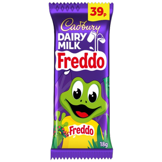 Picture of Cadbury Dairy Milk Freddo Bars (60 Bars x 18g) 39p Price Marked: OUT OF STOCK