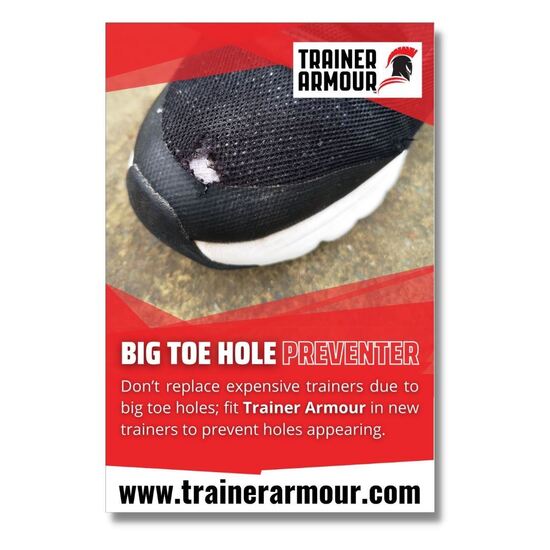 Picture of Trainer Armour - Big Toe Hole Preventer (RIGHT FOOT ONLY)