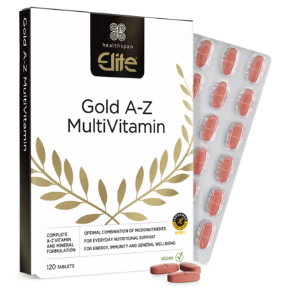 Picture of Healthspan Elite: Gold A-Z MultiVitamin (120 caps)