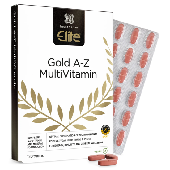 Picture of Healthspan Elite: Gold A-Z MultiVitamin (120 caps)