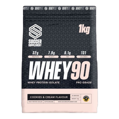 Picture of Soccer Supplements: Whey90®  - Whey Protein Isolate (1kg)