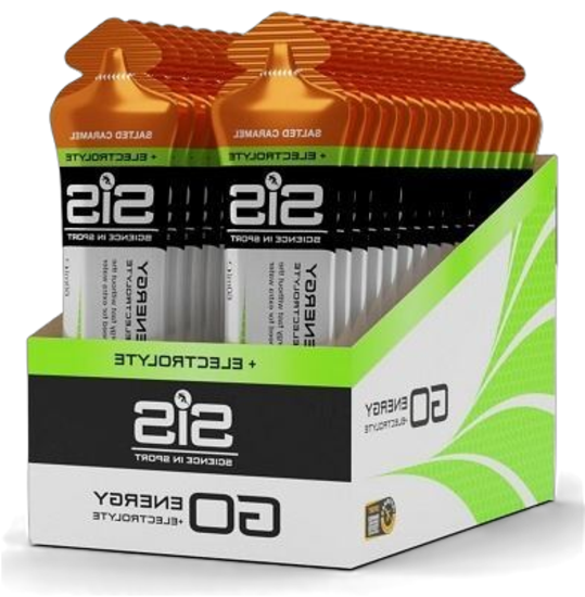 Picture of 70% OFF CLEARANCE: SIS Go Gel + Electrolytes - 30 Pack, Salted Caramel Flavour (SHORT-DATED: 30/11/25)