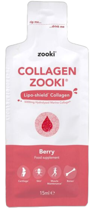 Picture of Zooki: Collagen (20 x 15ml Sachets): Berry Flavour