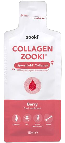 Picture of Zooki: Collagen (20 x 15ml Sachets): Berry Flavour