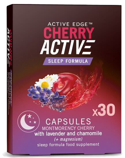 Picture of NEW: Cherry Active Sleep Formula Capsules: 30 Capsules