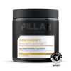 Picture of PILLAR Performance: ULTRA IMMUNE C - Tropical (200g Powder / 40 serves) Glass Jar